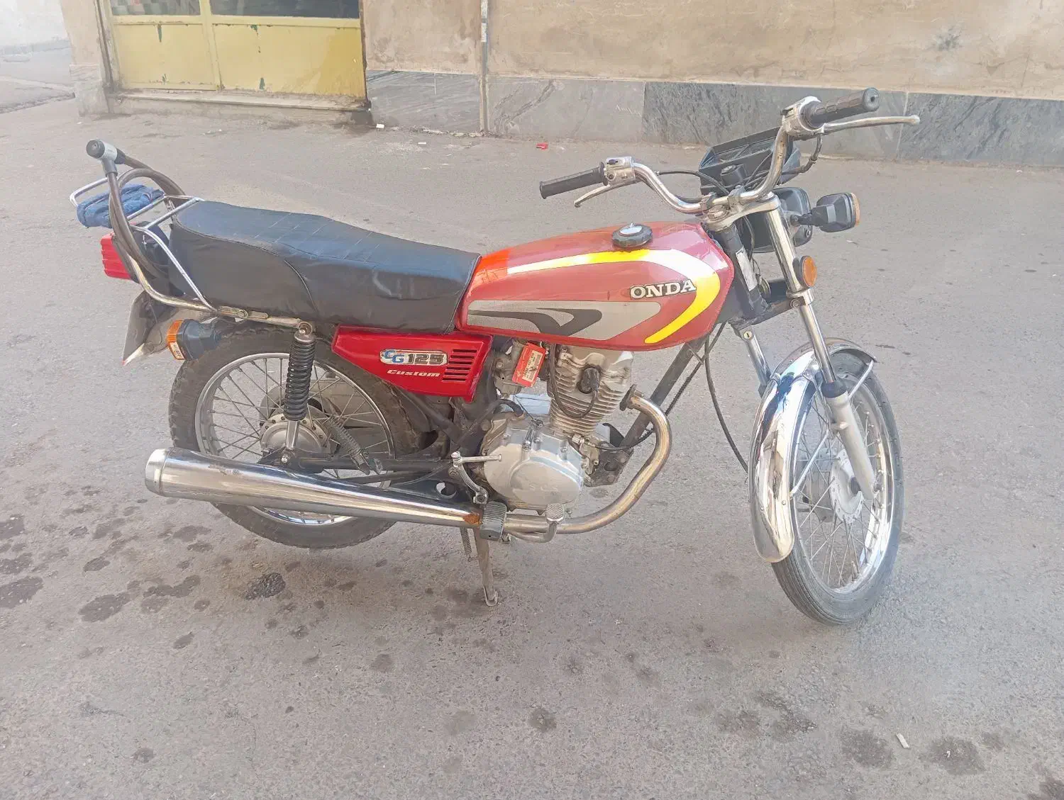 هوندا 125 سیستم روشن|موتورسیکلت|نسیم‌شهر, |دیوار