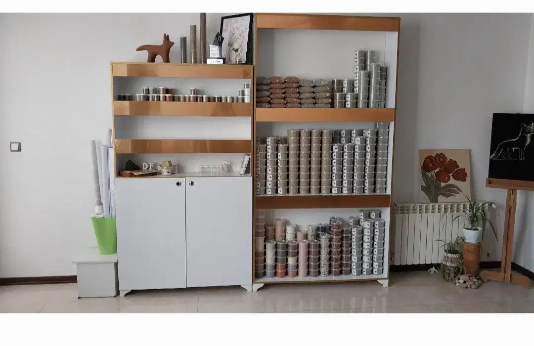 شلف و قفسه|کتابخانه، شلف، قفسههای دیواری|مشکیندشت, |دیوار