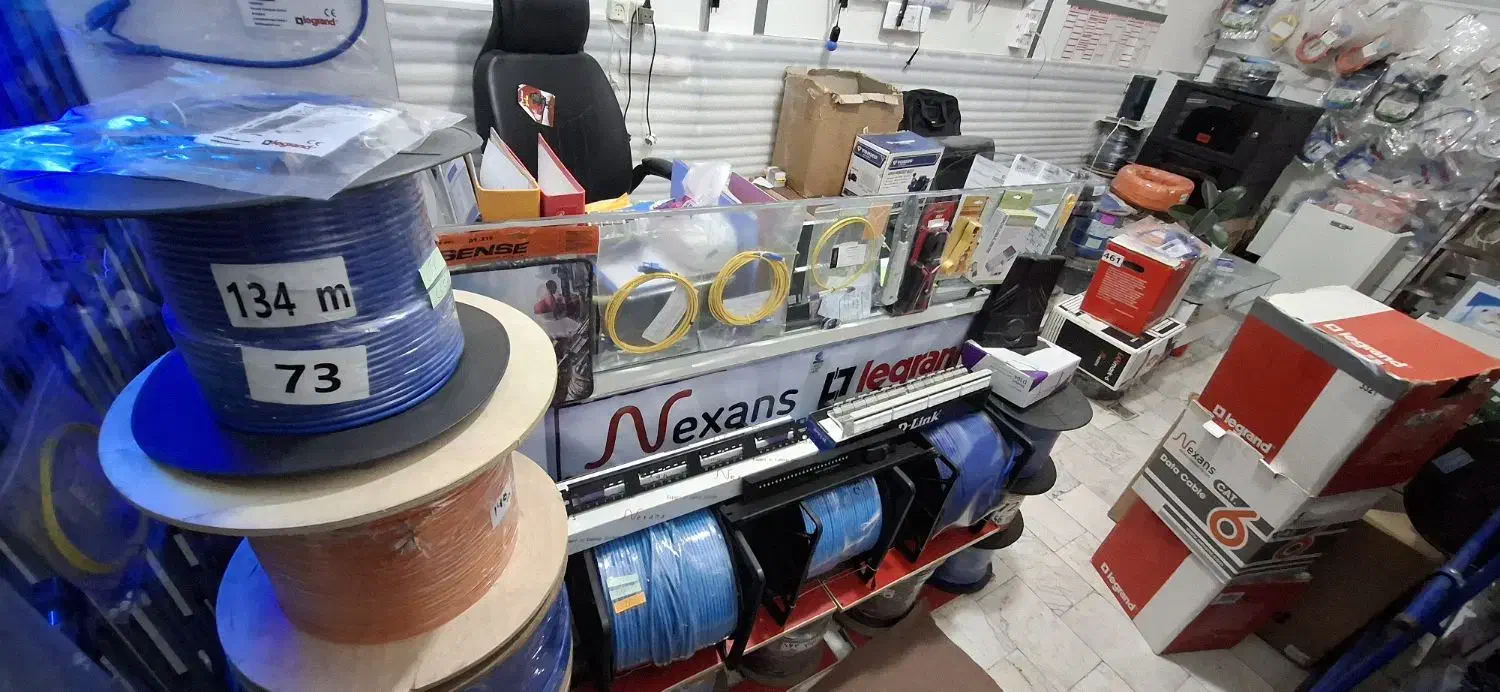 تجهیزات و کابل شبکه و دوربین مدار بسته|خدمات رایانهای و موبایل|اردبیل, |دیوار