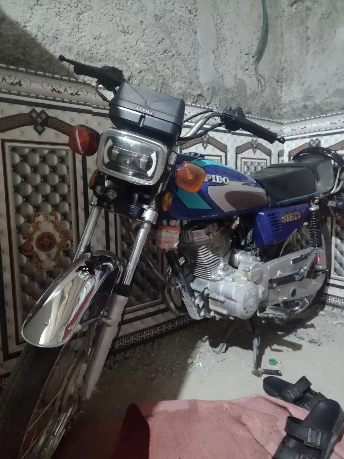 موتورسیکلت راپیدو 1396 (تقویت شده ۱۶۰ سیسی)|موتورسیکلت|مهران (هرمزگان), |دیوار