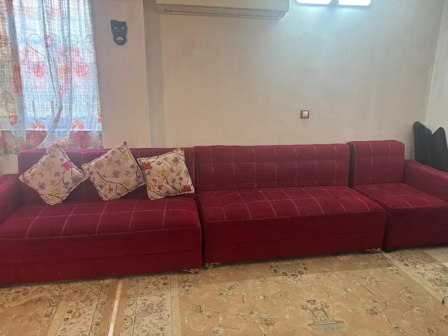 مبل راحتی با میز جلو مبلی و عسلی|مبلمان خانگی و میز عسلی|توتکابن, |دیوار