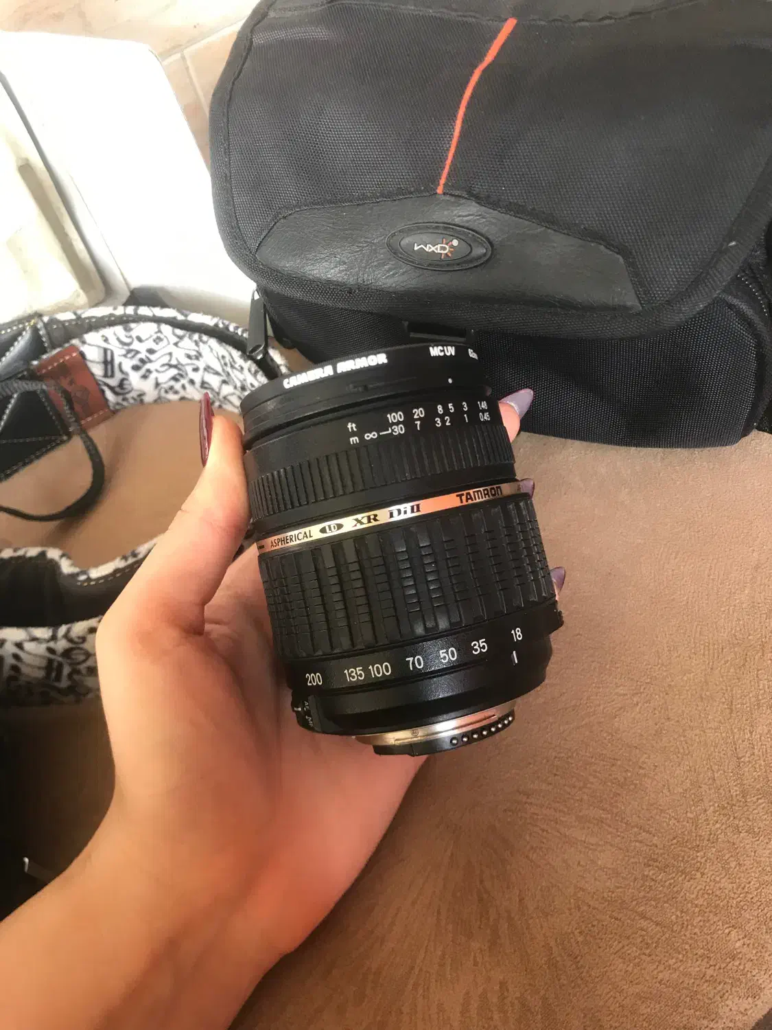 لنز تامرون ۱۸-۲۰۰ نیکن|دوربین عکاسی و فیلمبرداری|رشت, یخسازی|دیوار