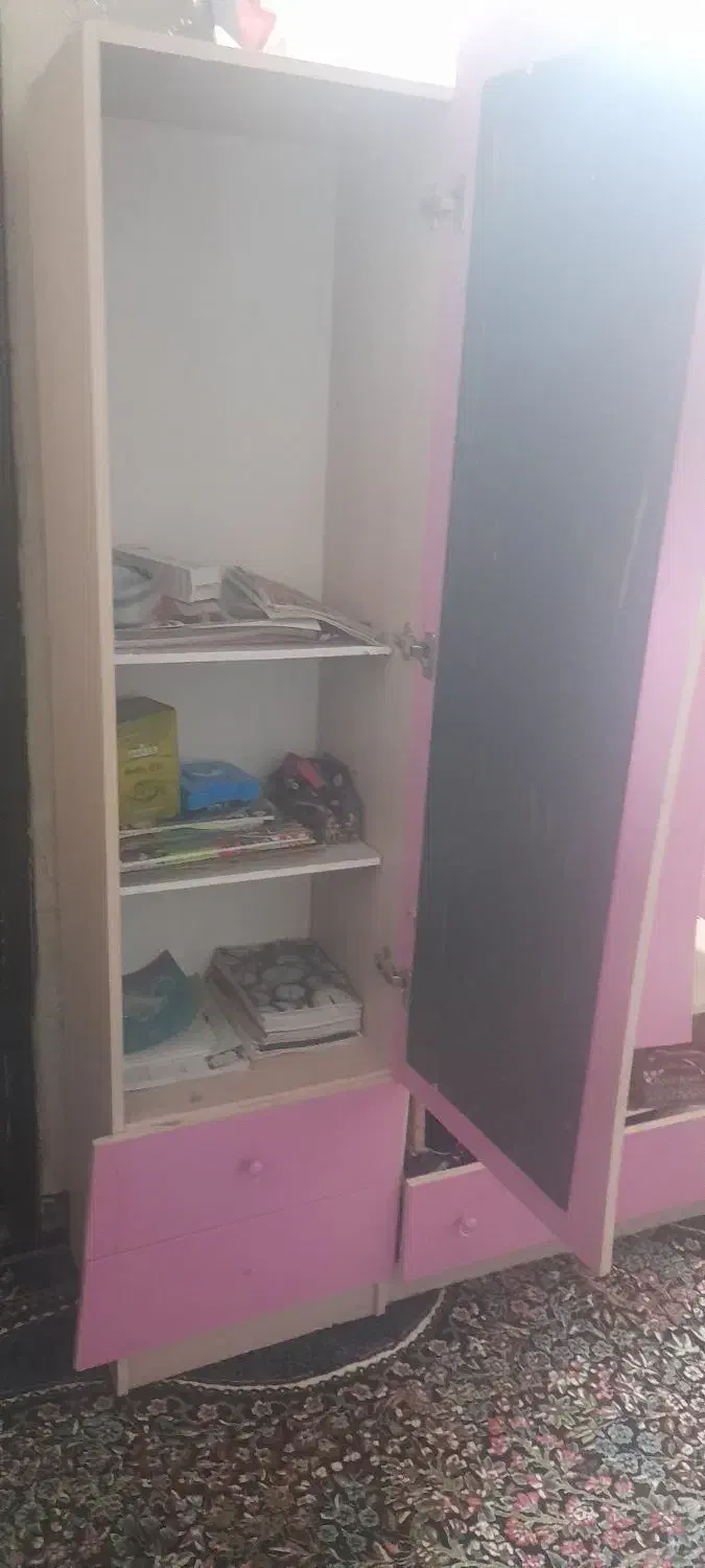 کمد دخترانه پانصد هزارتومن|جاکفشی، کمد، دراور|سیرجان, |دیوار