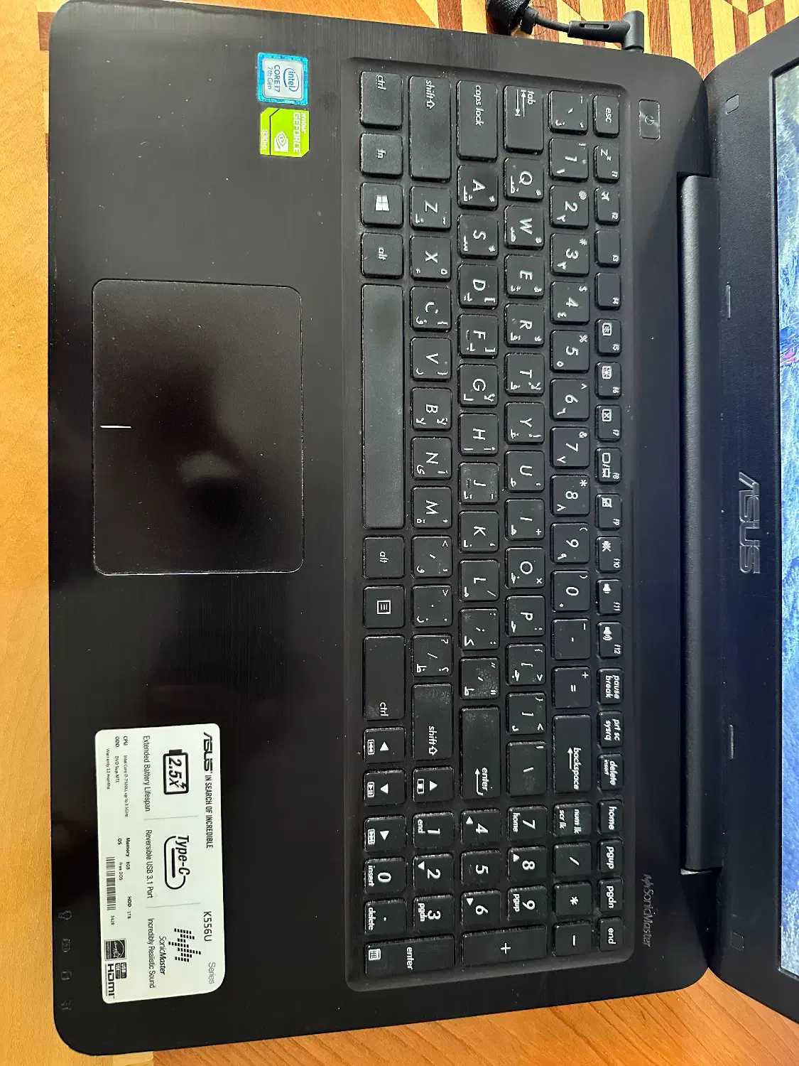 لپ تاپ Asus مدل k556u|رایانه همراه|نقده, |دیوار