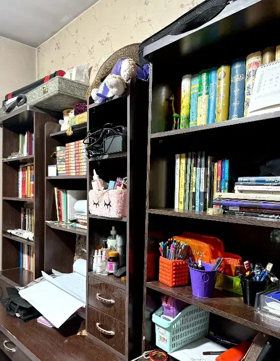 فروش کتابخانه ام دی اف|کتابخانه، شلف، قفسه‌های دیواری|تهران, باشگاه نفت|دیوار