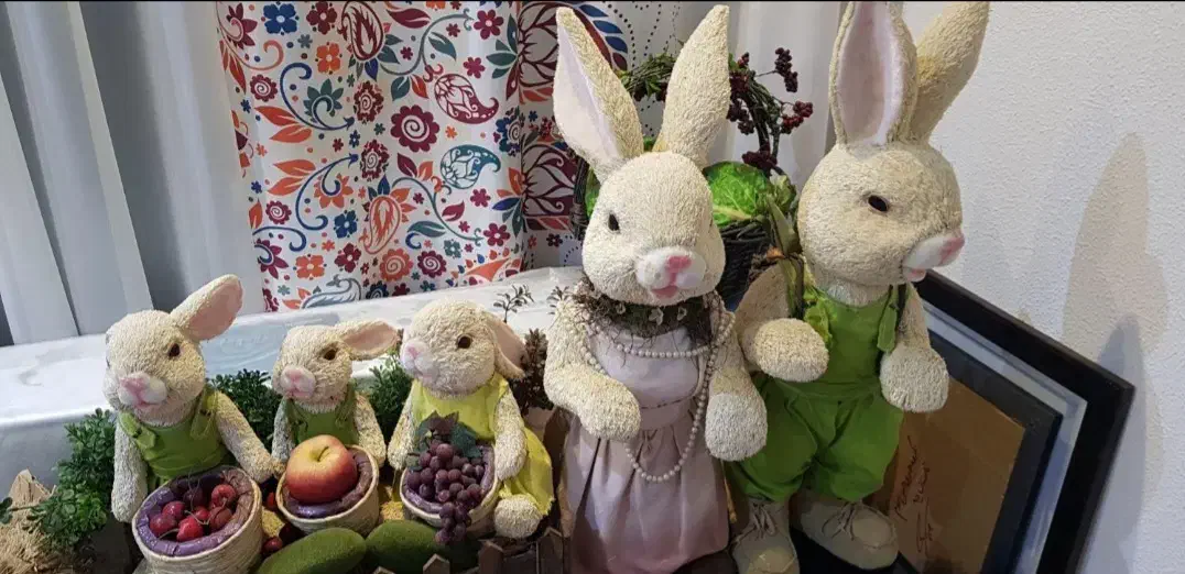 ست خرگوش|مجسمه، تندیس، ماکت|کیش, |دیوار