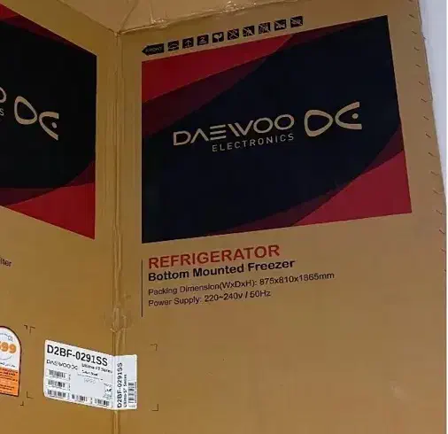 کارتن یخچال و فریزر دوو|یخچال و فریزر|تهران, چوب تراش|دیوار