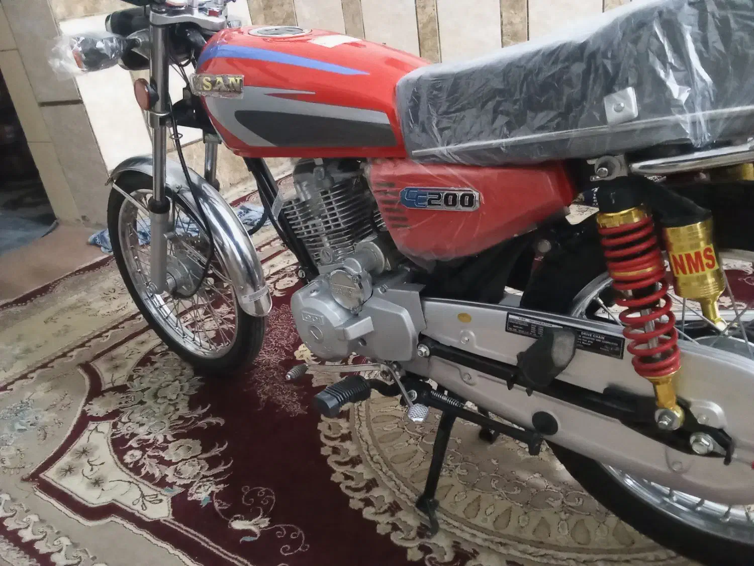 موتور احسان 200مدارک کامل|موتورسیکلت|بندرعباس, |دیوار