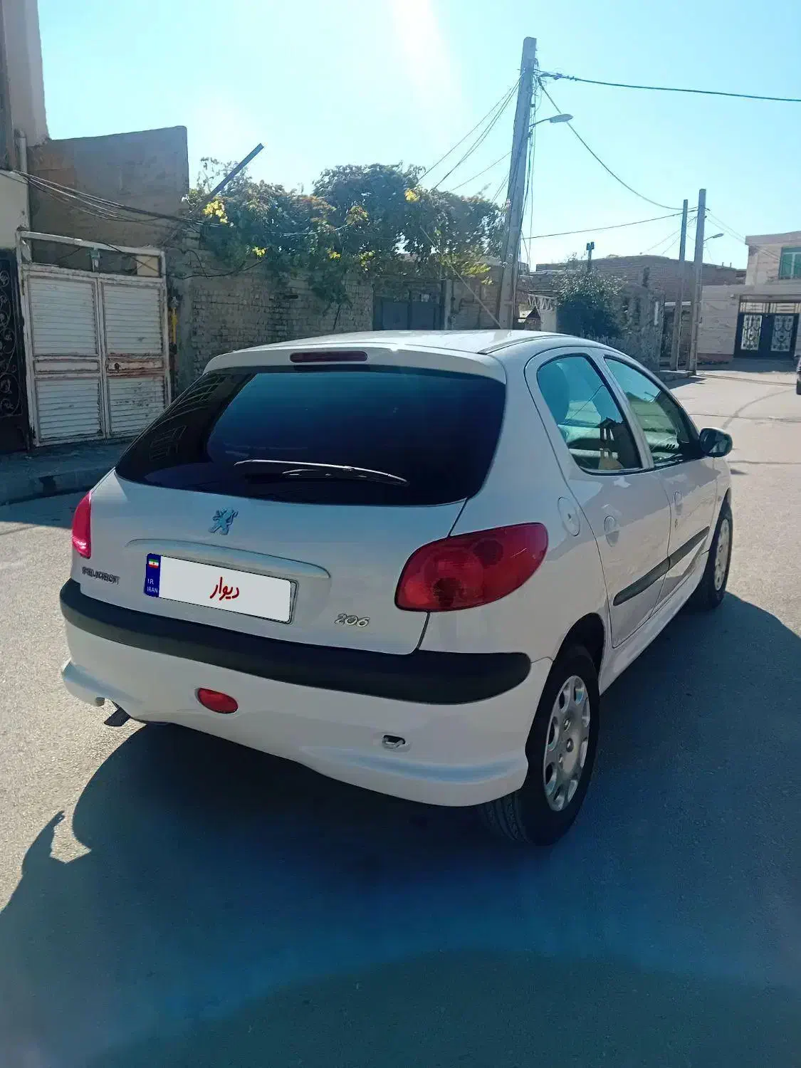 پژو۲۰۶مدل ۱۳۸۶تیپ۳|خودرو سواری و وانت|ارومیه, |دیوار