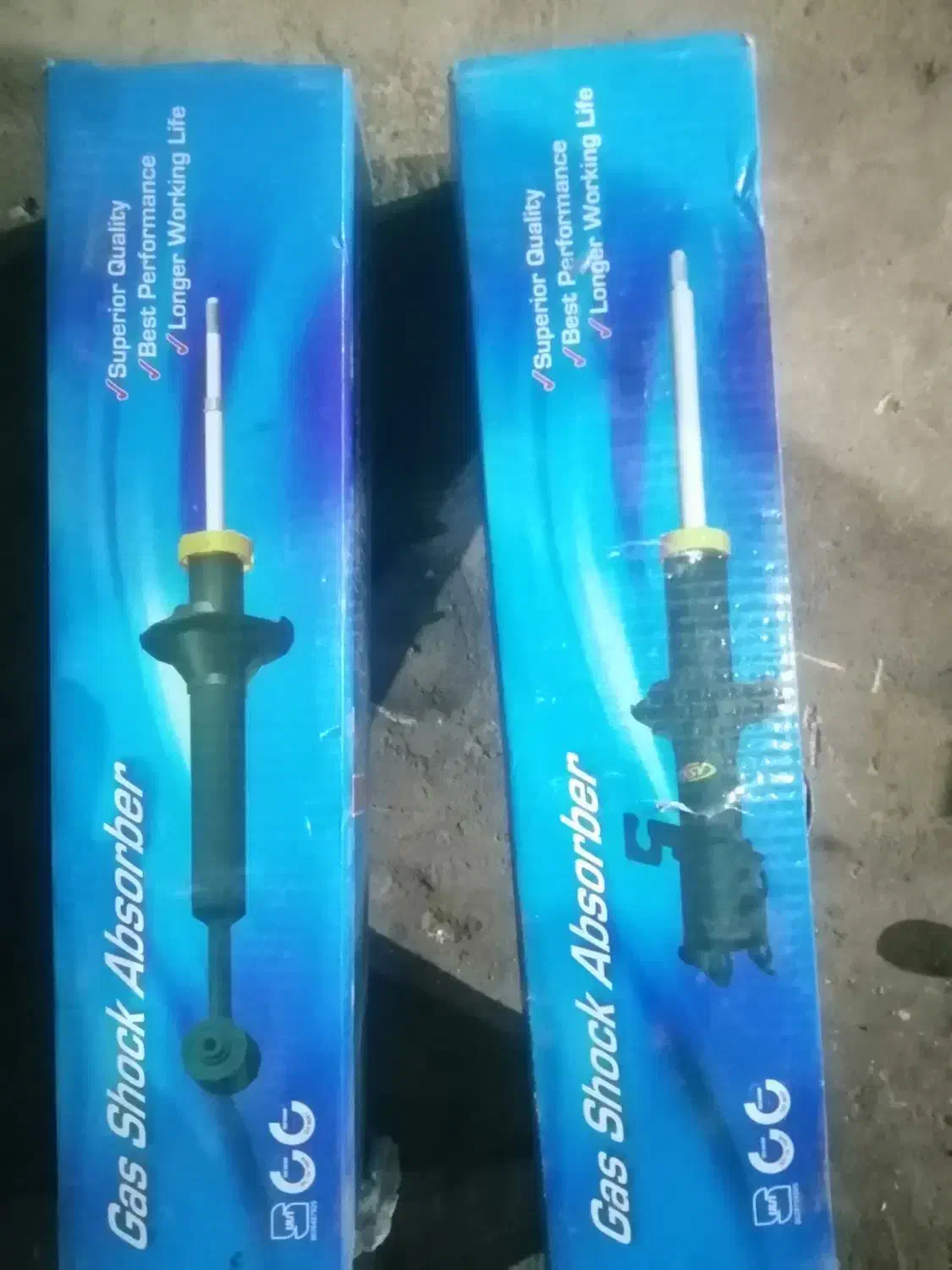 کمک 206.405جلو وعقب پرایدصفر|قطعات یدکی و لوازم جانبی|یاسوج, |دیوار