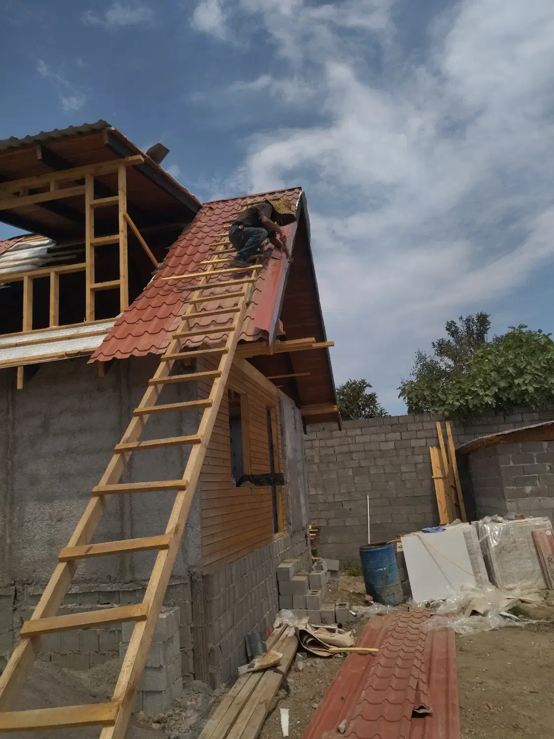 سر بندی و حلب زدن|خدمات پیشه و مهارت|رشت, چمارسرا|دیوار