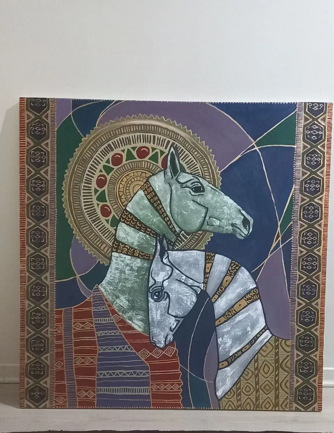 تابلو رنگ روغن|تابلو، نقاشی، عکس|گنبد کاووس, |دیوار