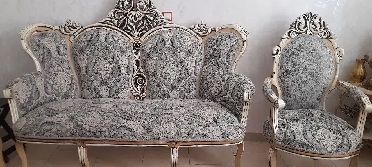 مبل سلطنتی ۹نفره|مبلمان خانگی و میز عسلی|قدس, شهر‌قدس|دیوار