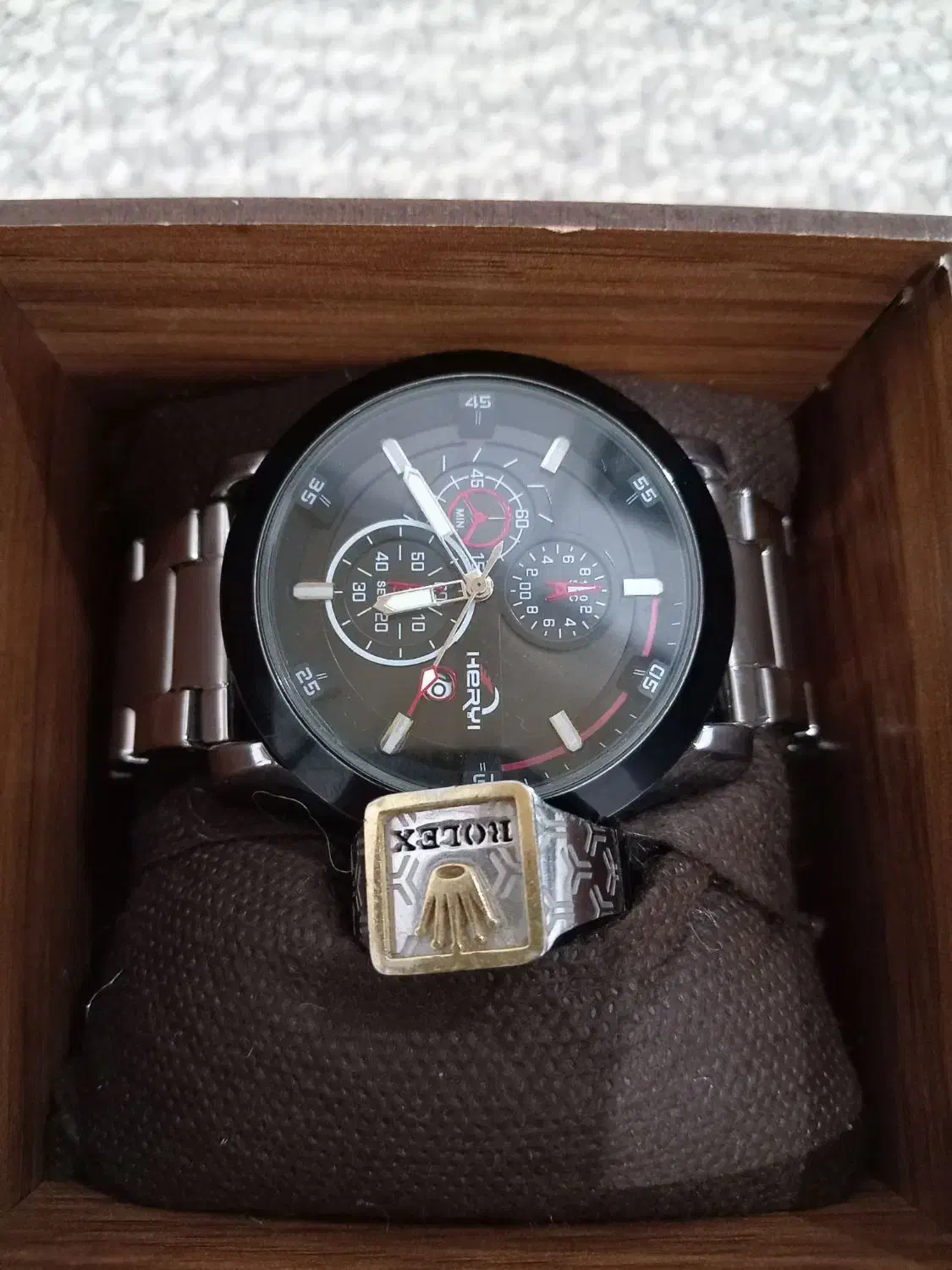 ساعت مچی HERYL و انگشتر مردانه ROLEX|ساعت|جوانرود, |دیوار