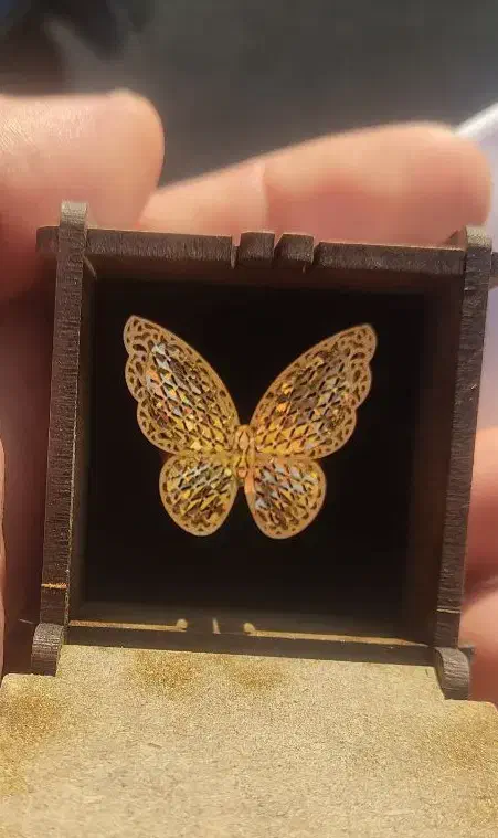 انگشتر طرح پروانه|جواهرات|نسیمشهر, |دیوار