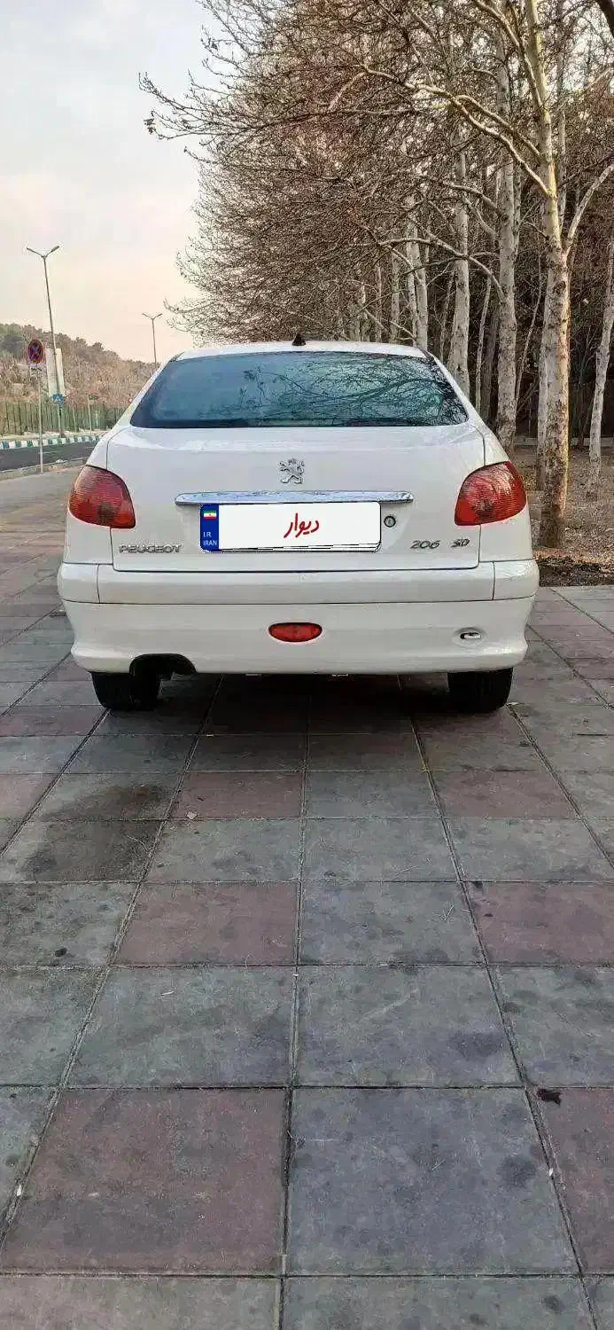 ۲۰۶ sdبی رنگ|خودرو سواری و وانت|تهران, اوقاف|دیوار