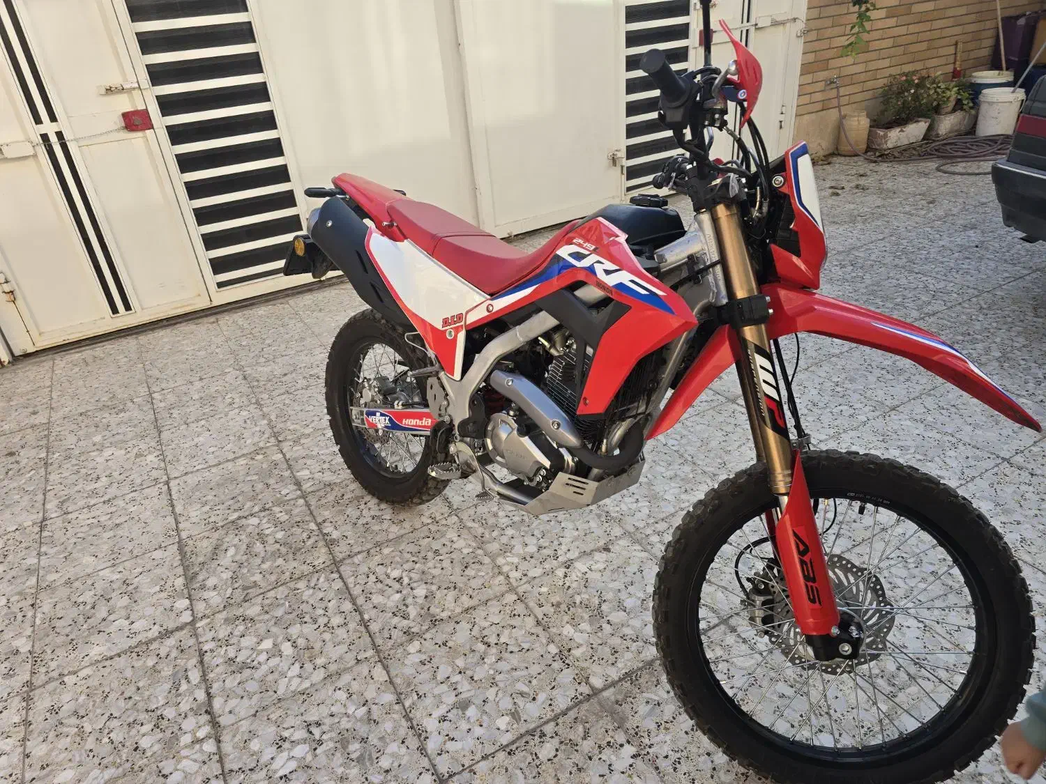 موتور تریل ۲۵۰ طرح crf هانست کبیر|موتورسیکلت|فولادشهر, A1|دیوار