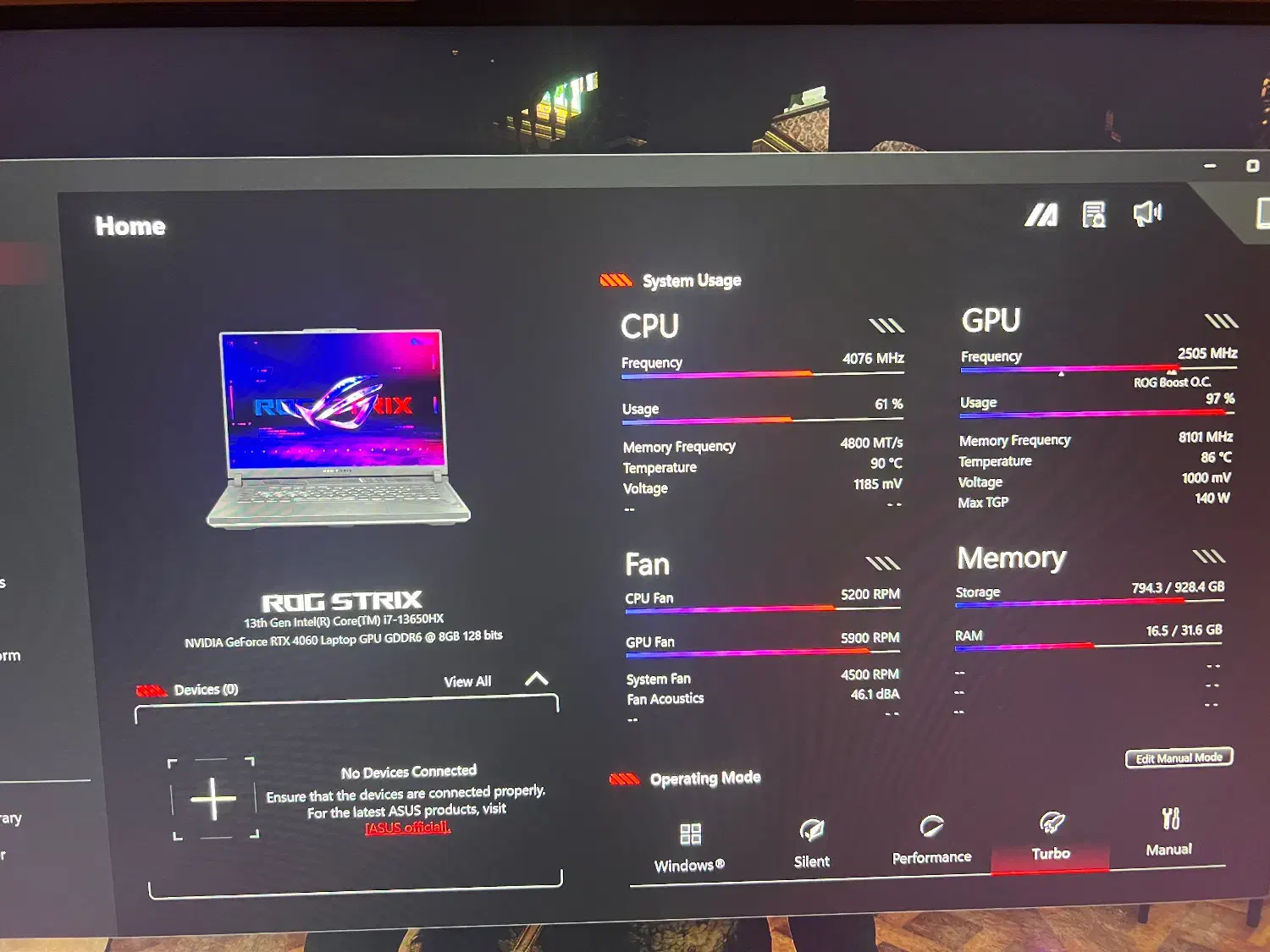 لپتاب گیمینگ ایسوس راگ asus rog g16 2023|رایانه همراه|تهران, پونک|دیوار
