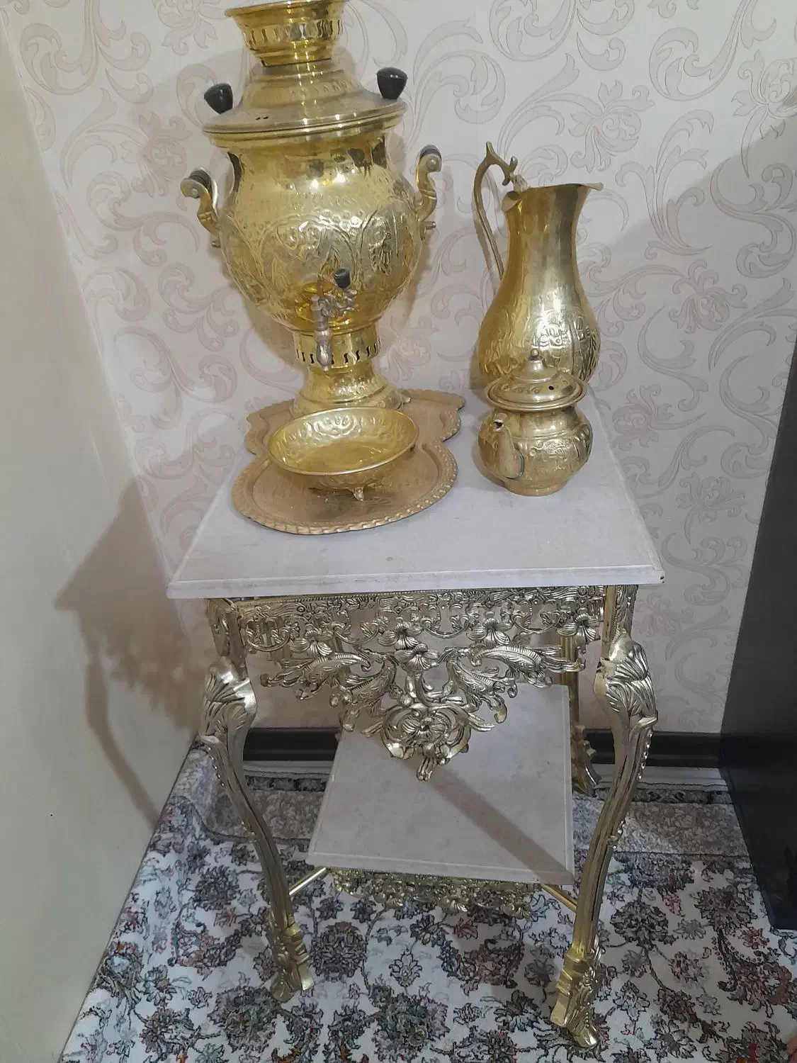 سماور زغالی|سماور، چای‌ساز، قهوه‌ساز|مشهد, شهرک لشکر (شهرک غرب)|دیوار