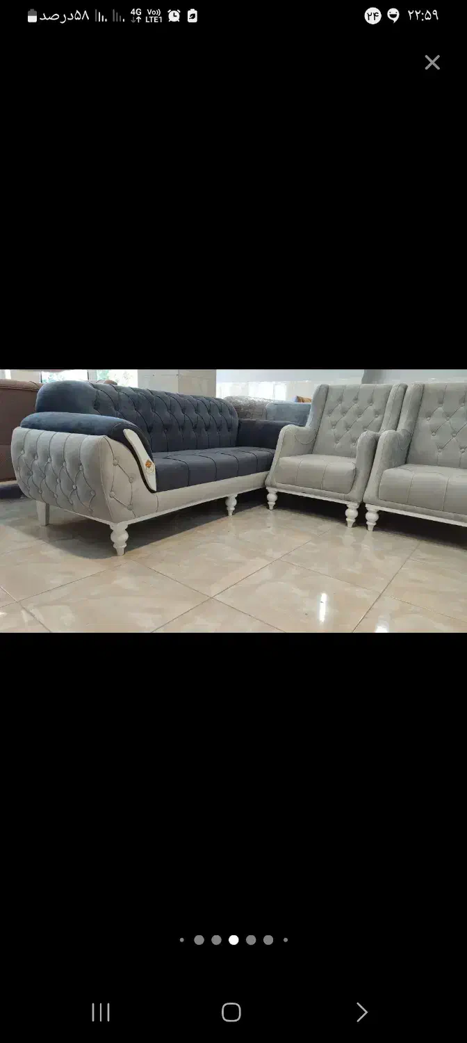 مبل چستر ایلیا.|مبلمان خانگی و میز عسلی|آستارا, |دیوار