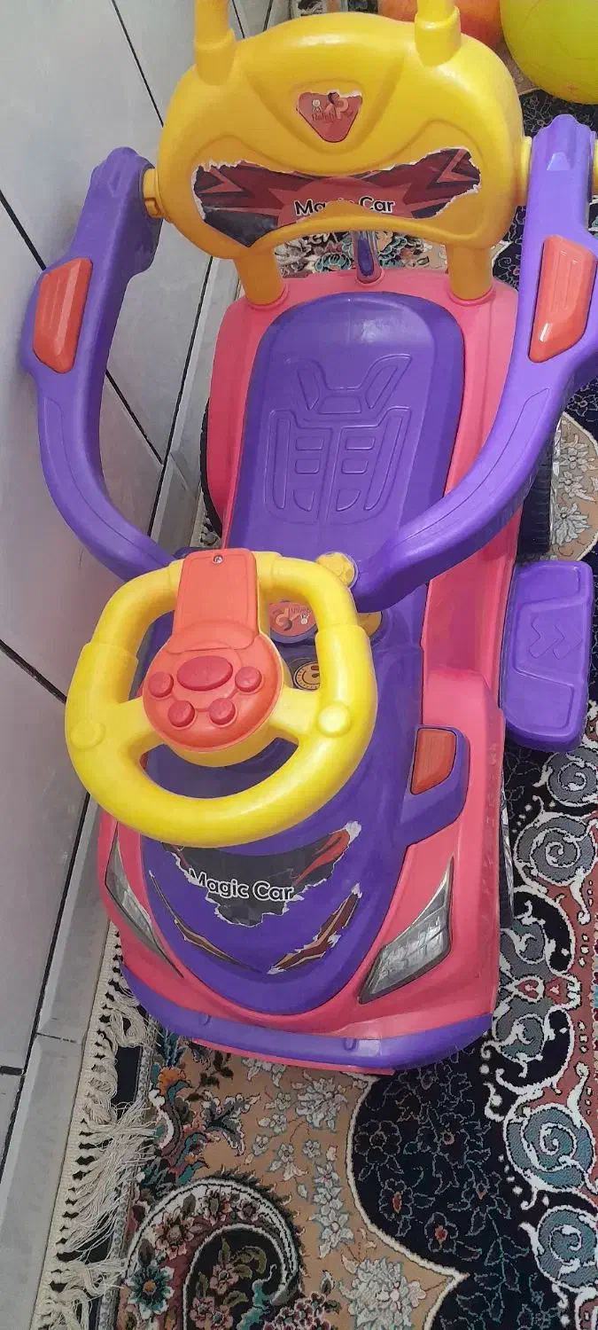 ماشین کودک|اسباب‌بازی بچه|مرودشت, مختارآباد|دیوار