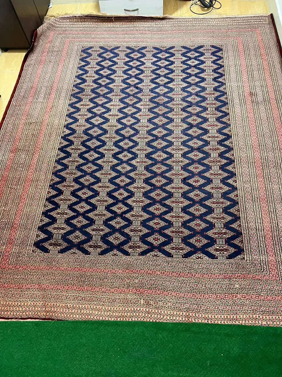 فرش دستبافت ترکمنی قدیمی|فرش|مینودشت, |دیوار