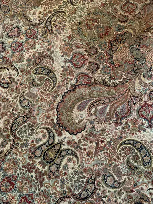 فرش ماشینی طرح دستباف بخدا یک عدده|فرش|قم, الغدیر|دیوار