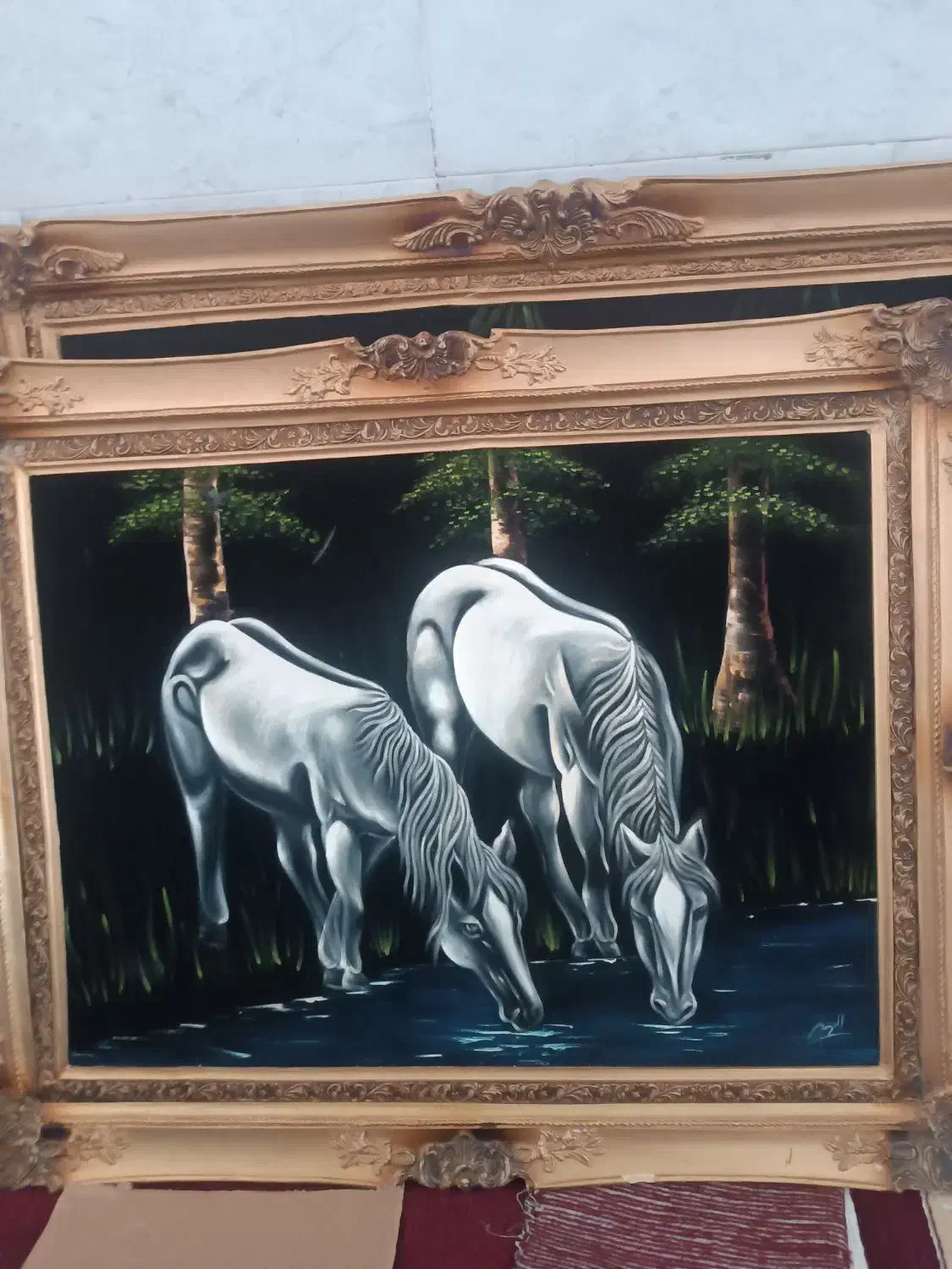 دوعدد تابلو سالم وتمیز|تابلو، نقاشی، عکس|سبزوار, چهارراه فرودگاه|دیوار