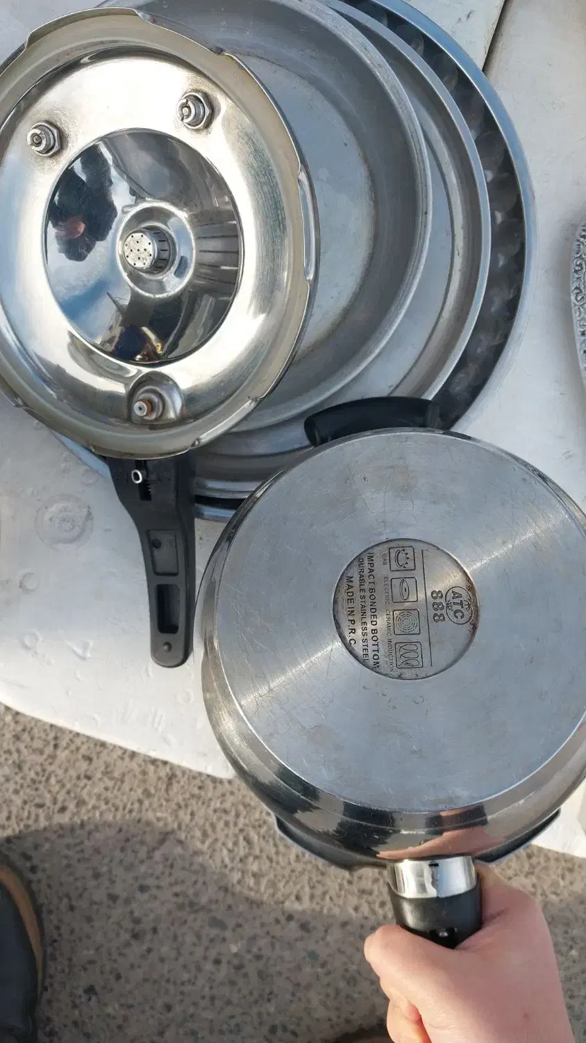 زودپز  ATC|ظروف پخت‌وپز|رشت, رودبارتان|دیوار