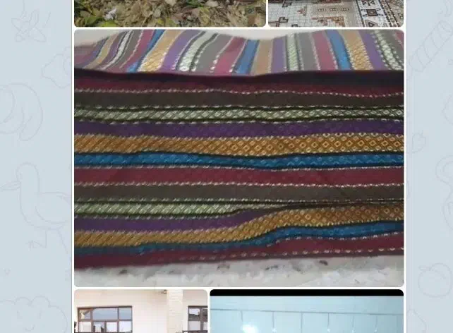 کاور رختخواب جاجیم|رختخواب، بالش، پتو|نجفآباد, جلال آباد|دیوار