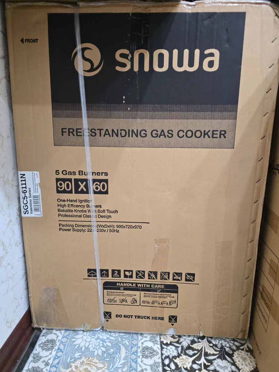 فروش اجاق‌گاز 5شعله اسنوا|اجاق گاز و لوازم برقی پخت‌وپز|مسجد سلیمان, |دیوار