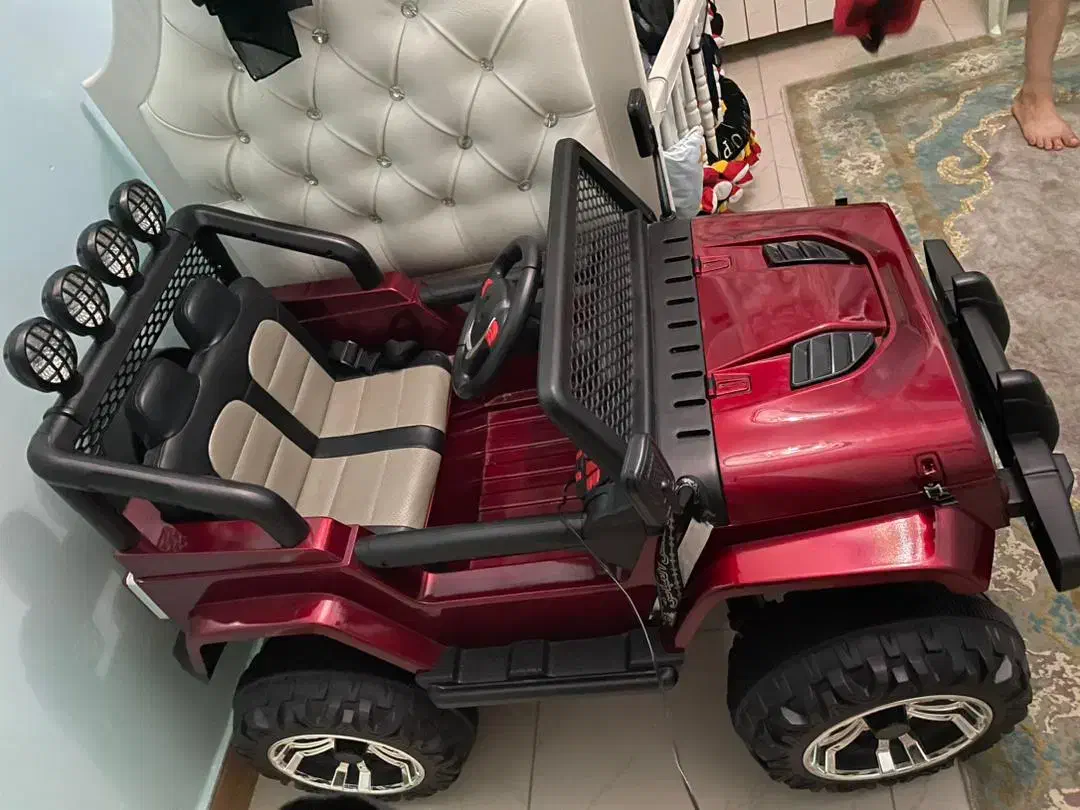 ماشین شارژی جیپ|اسباببازی بچه|تهران, باغ خزانه|دیوار