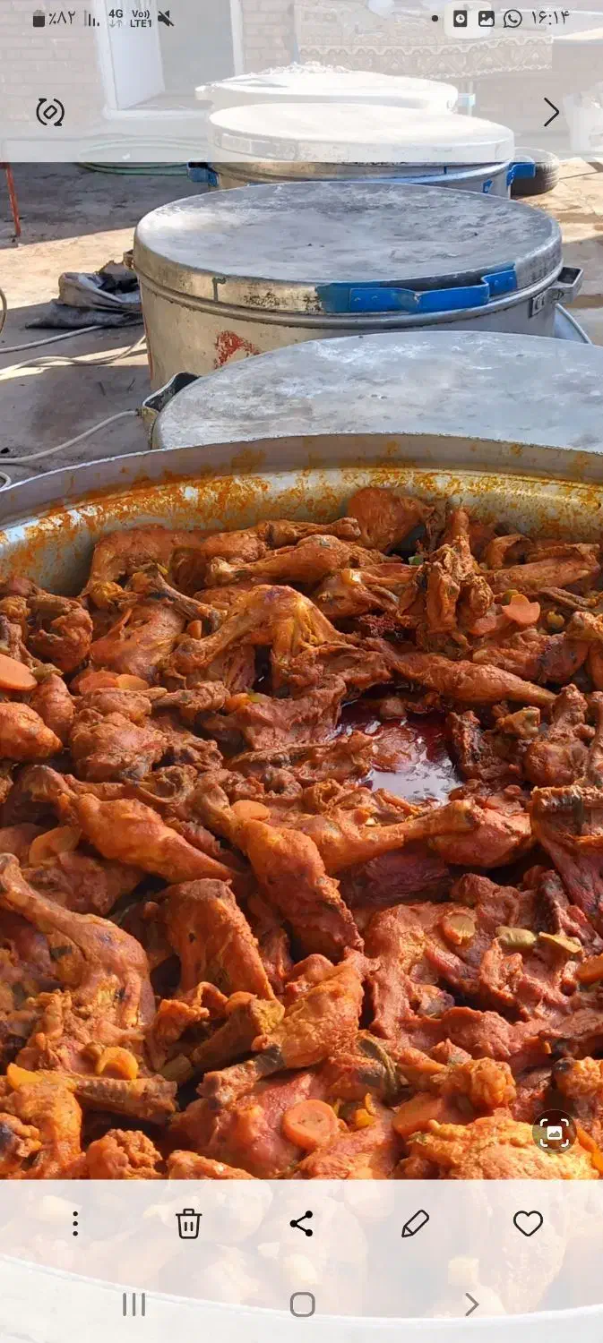 پخت انواع غذا جهت مراسمات|خدمات پذیرایی، مراسم|مسجد سلیمان, |دیوار