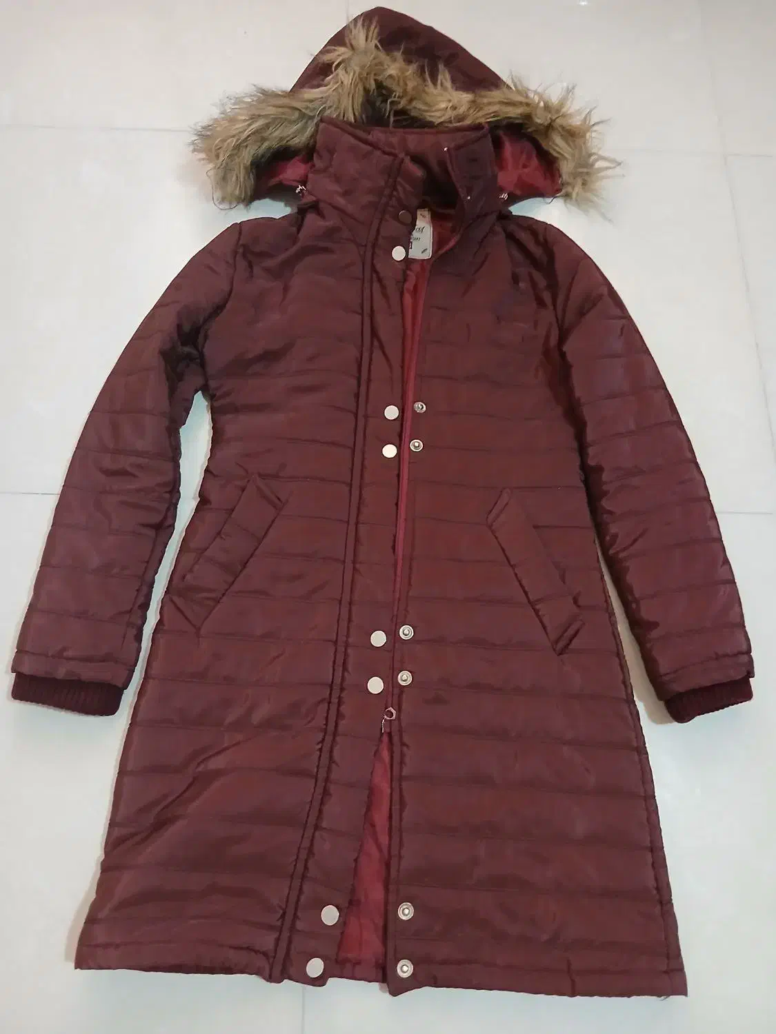 پالتو شیری و زرشکی|لباس|گرمسار, |دیوار