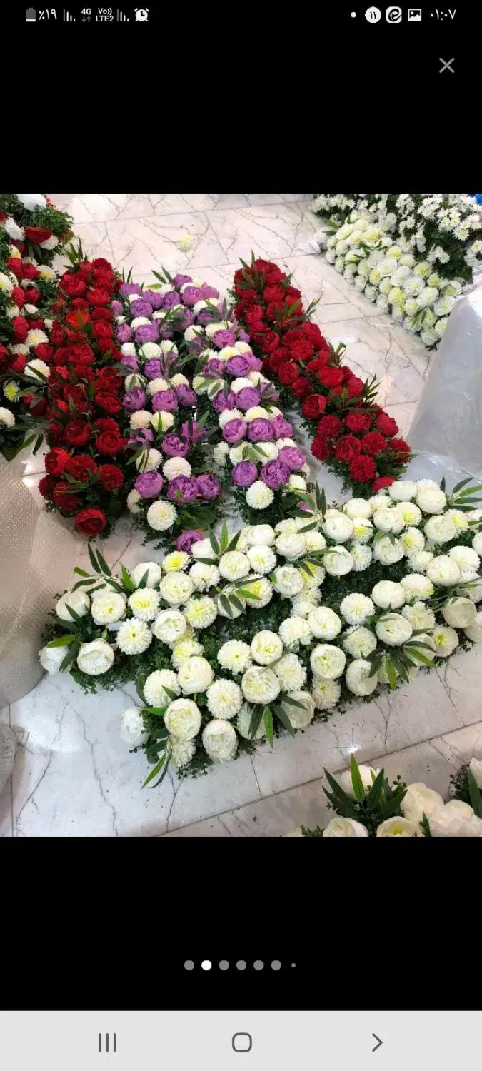 پنل گل مراسم شادی و ترحیم|گل مصنوعی|شیراز, نصرآباد|دیوار