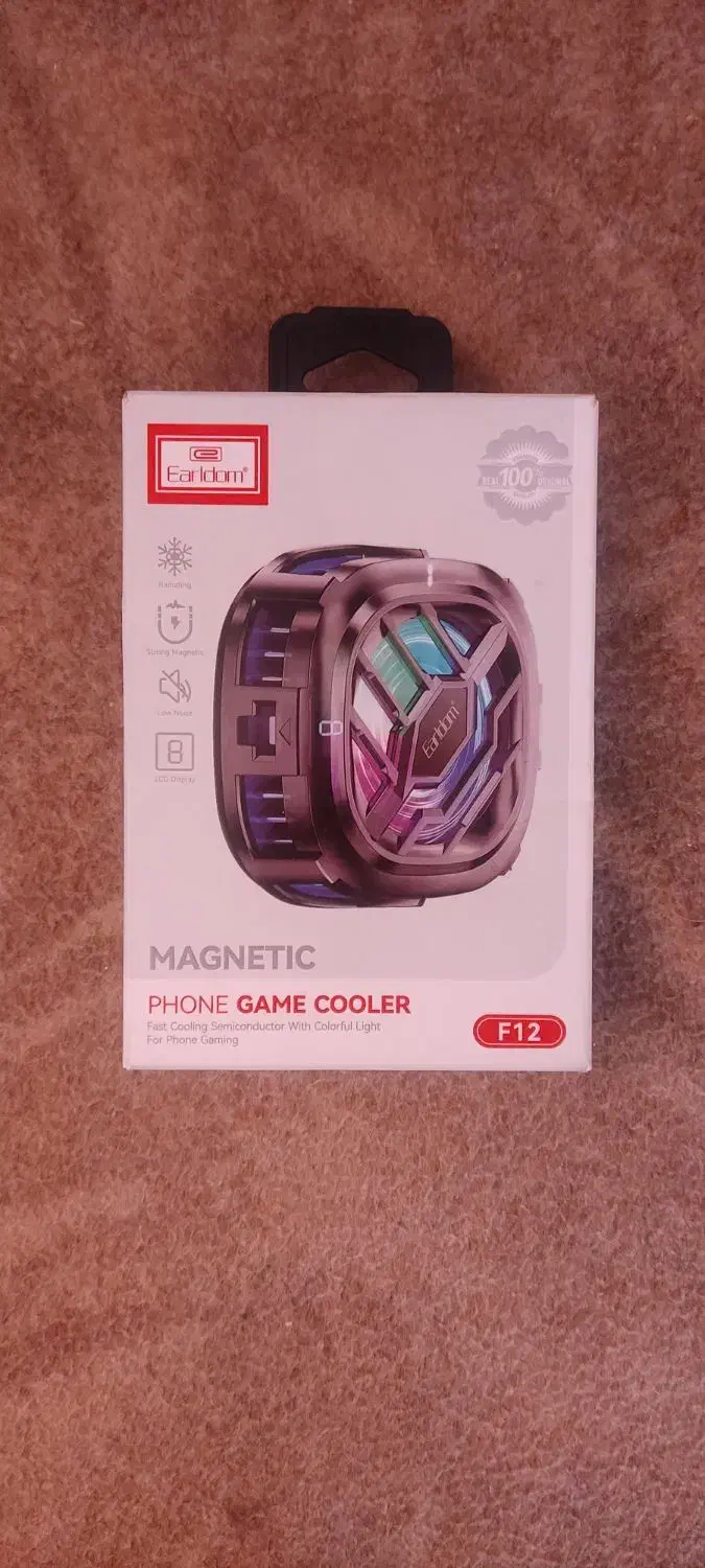 فن خنک کننده موبایل گیره دار مدلET-F12|لوازم جانبی موبایل و تبلت|شیراز, شهرک فرهنگیان|دیوار