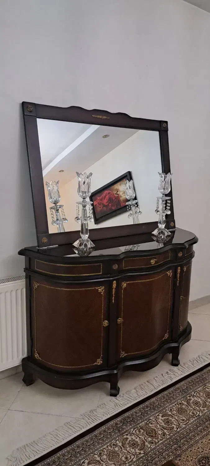 کنسول وآینه|بوفه، ویترین، کنسول|کرج, شهرک یاس جنوبی|دیوار