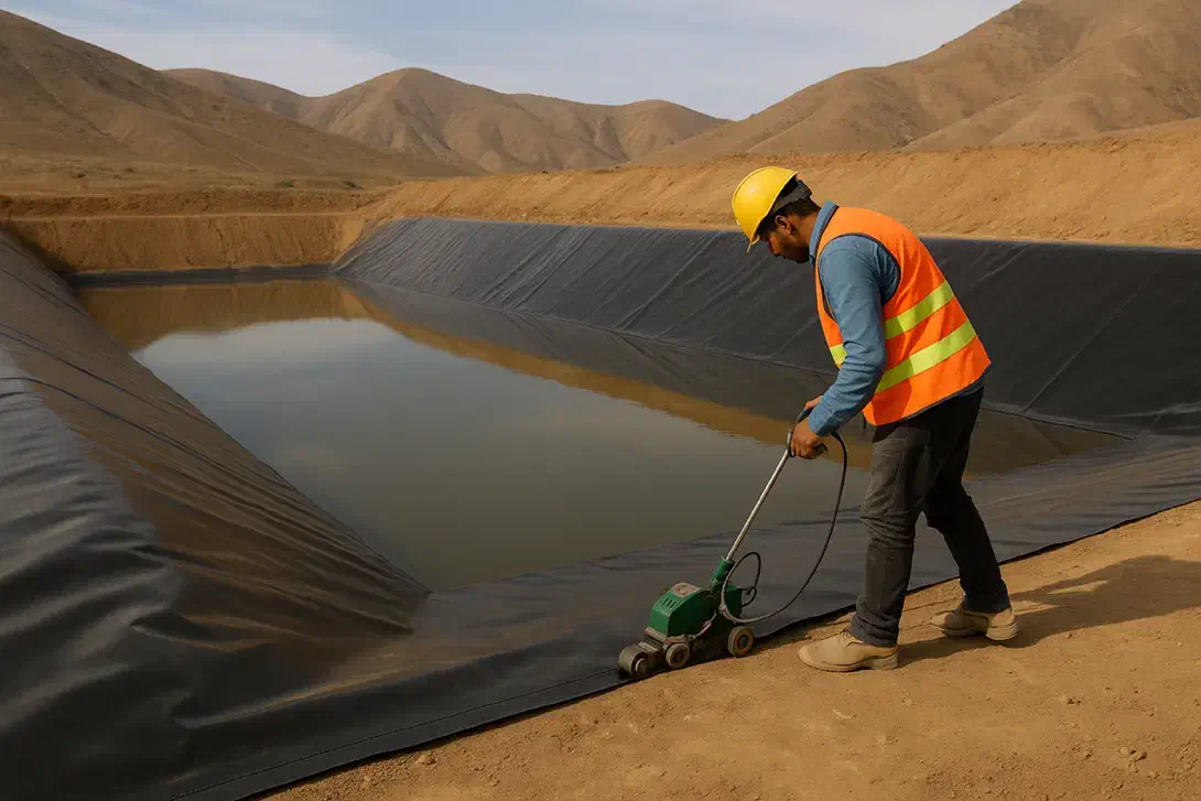 تعمیر و درزگیری ورق ژئوممبران در خوی|عمده‌فروشی|خوی, |دیوار
