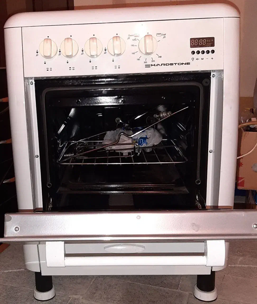 گاز ۴ شعله hardstone|اجاق گاز و لوازم برقی پخت‌وپز|تهران, ایوانک|دیوار