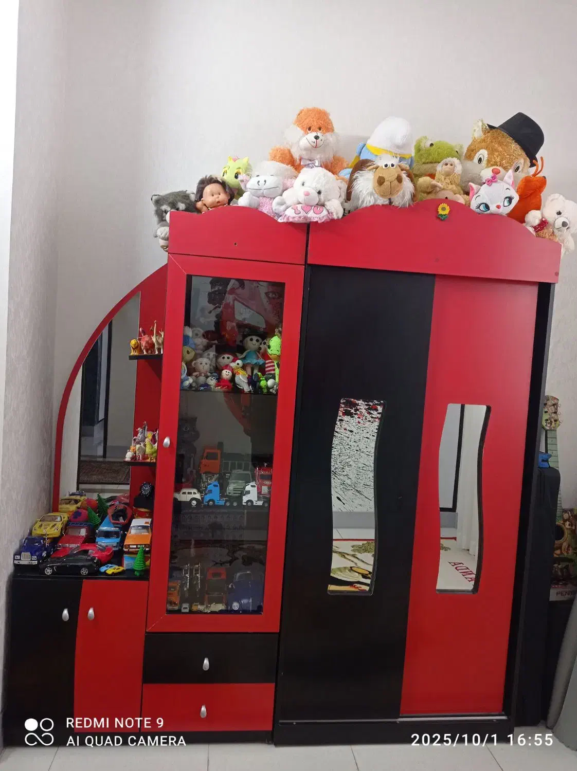 کمدوویترین کودک|جاکفشی، کمد، دراور|آباده, |دیوار