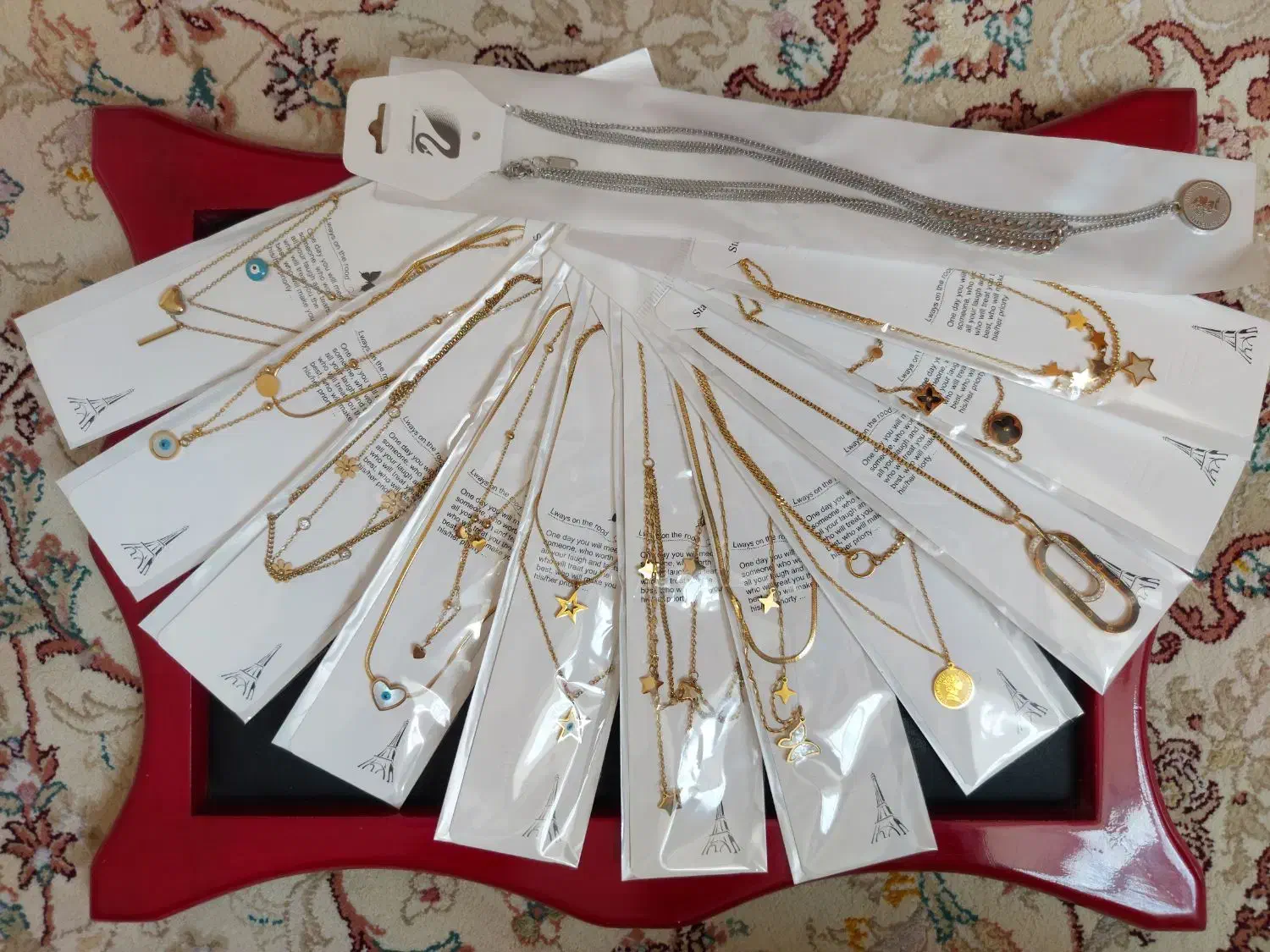 پلاک و زنجیر رنگ ثابت به قیمت چین|بدلیجات|سنندج, |دیوار