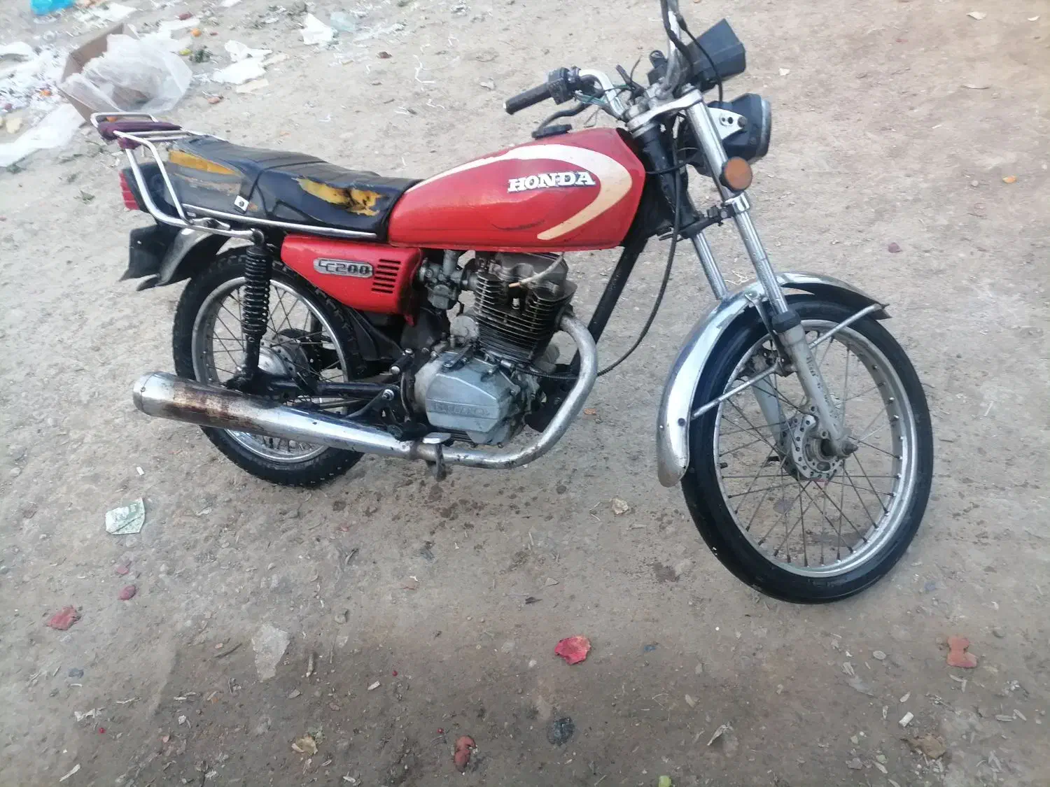 موتورسیکلت 200|موتورسیکلت|مسجد سلیمان, |دیوار