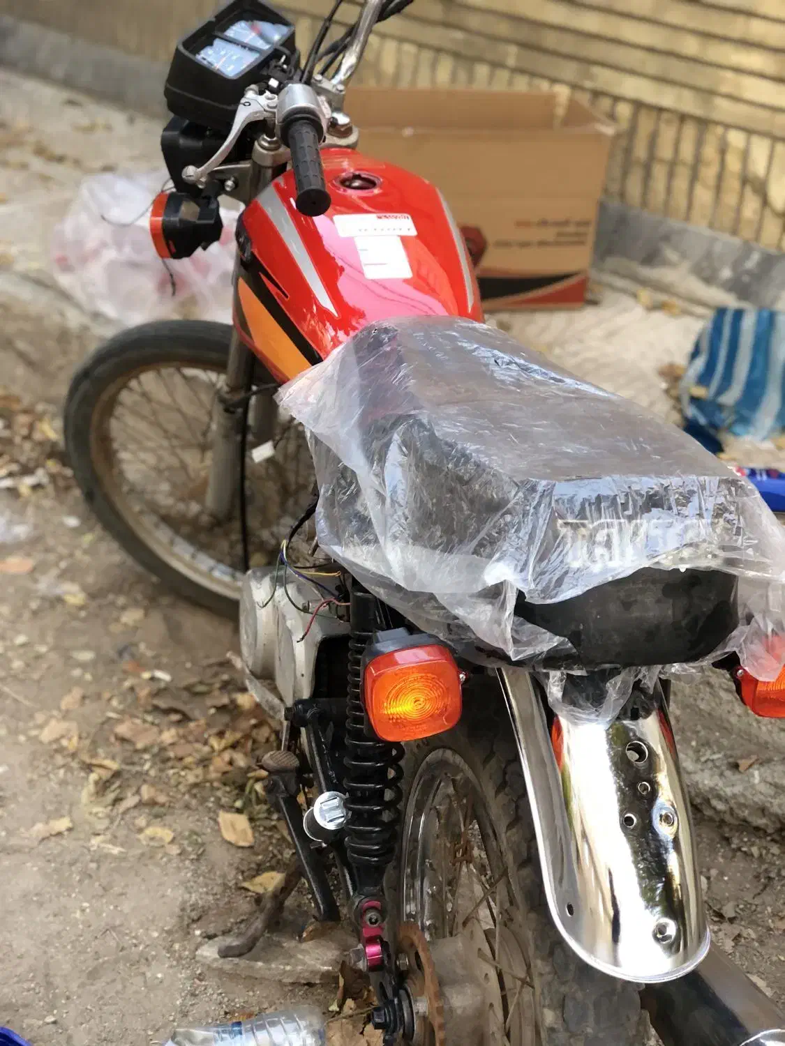 هندا مزایده|موتورسیکلت|تهران, شهرک صادقیه|دیوار