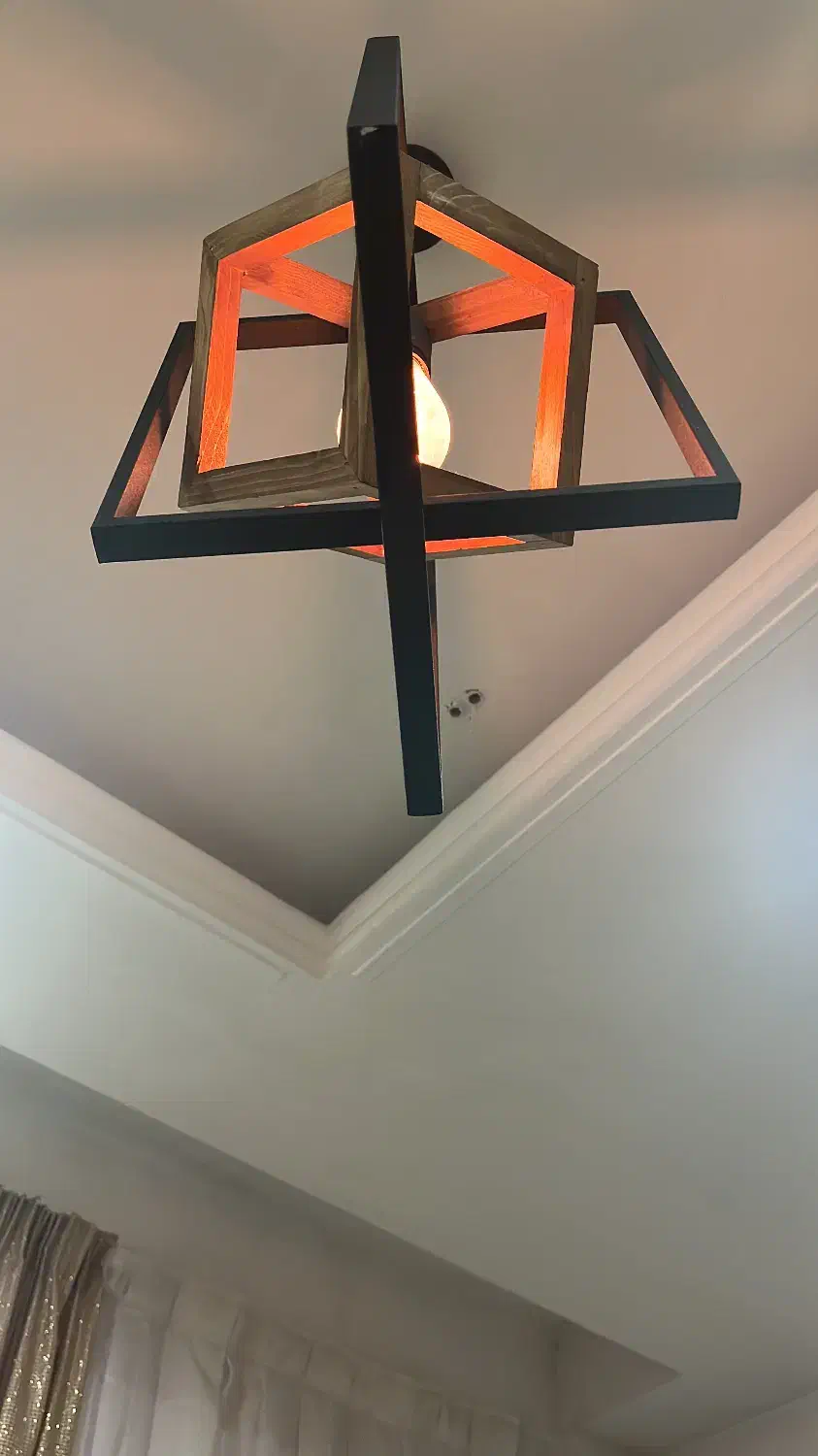 لوستر اتاق‌خواب|لوستر و چراغ آویز|ری, شهید بهشتی|دیوار