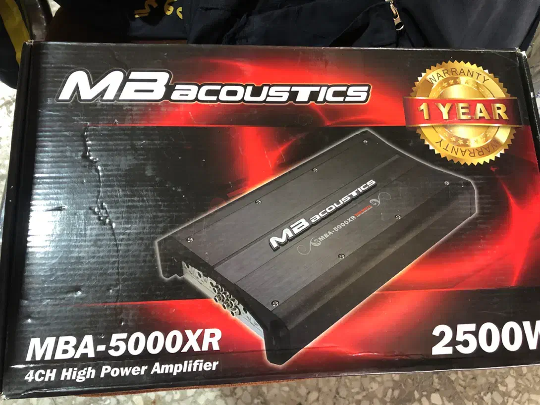 آمپلی فایر MB acoustic 5000xr|صوتی و تصویری|شهرکرد, |دیوار