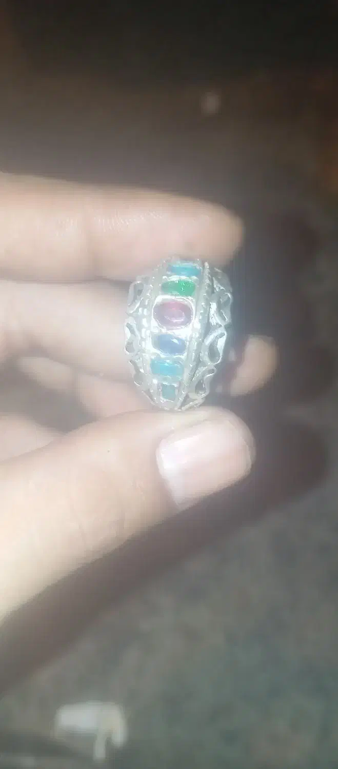 انگشتر هفت سنگ ویک انگشتر یاقوت الکساندر|جواهرات|چابهار, |دیوار