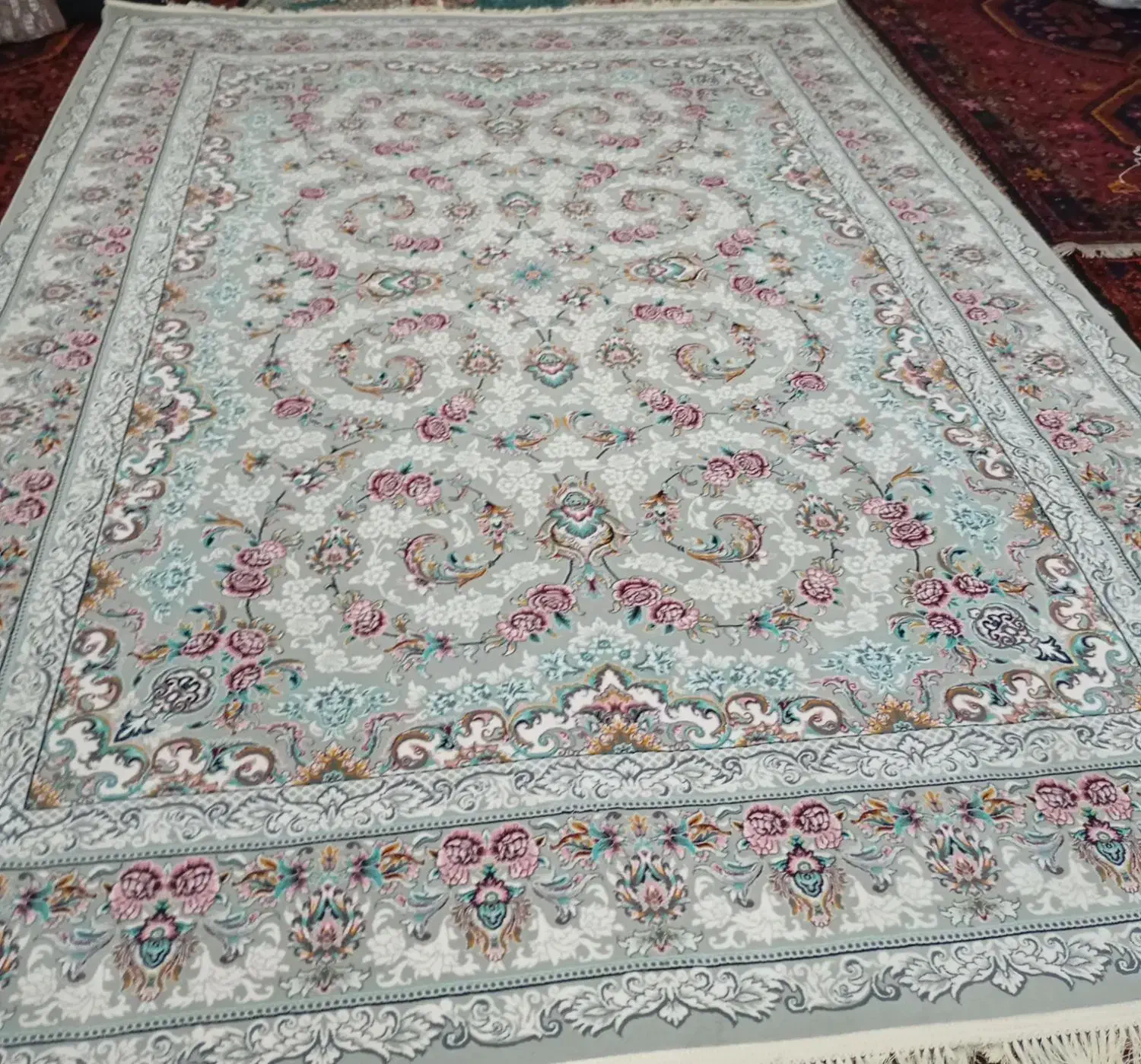 4تخته فرش نو 9متری|فرش|زنجان, |دیوار