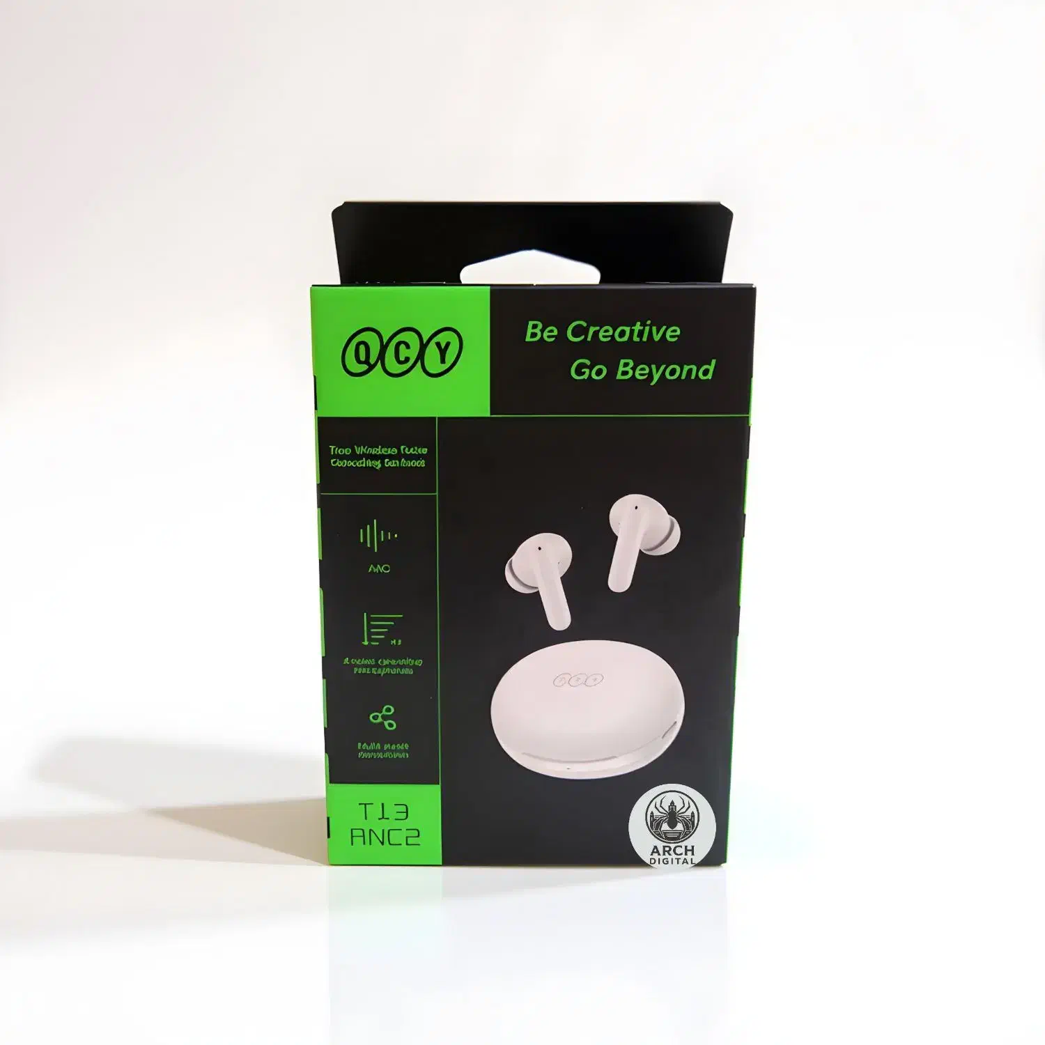 ایرفون بلوتوثی شیاومی QCY T13 ANC2 سفید در رشت|لوازم جانبی موبایل و تبلت|رشت, نخودچر|دیوار