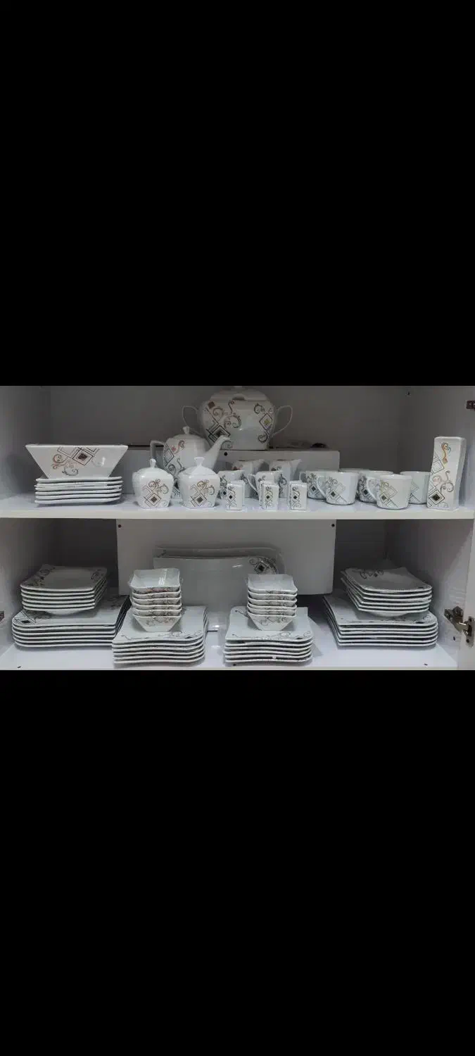 سرویس چینی با کارتن|ظروف سرو و پذیرایی|ساوه, |دیوار