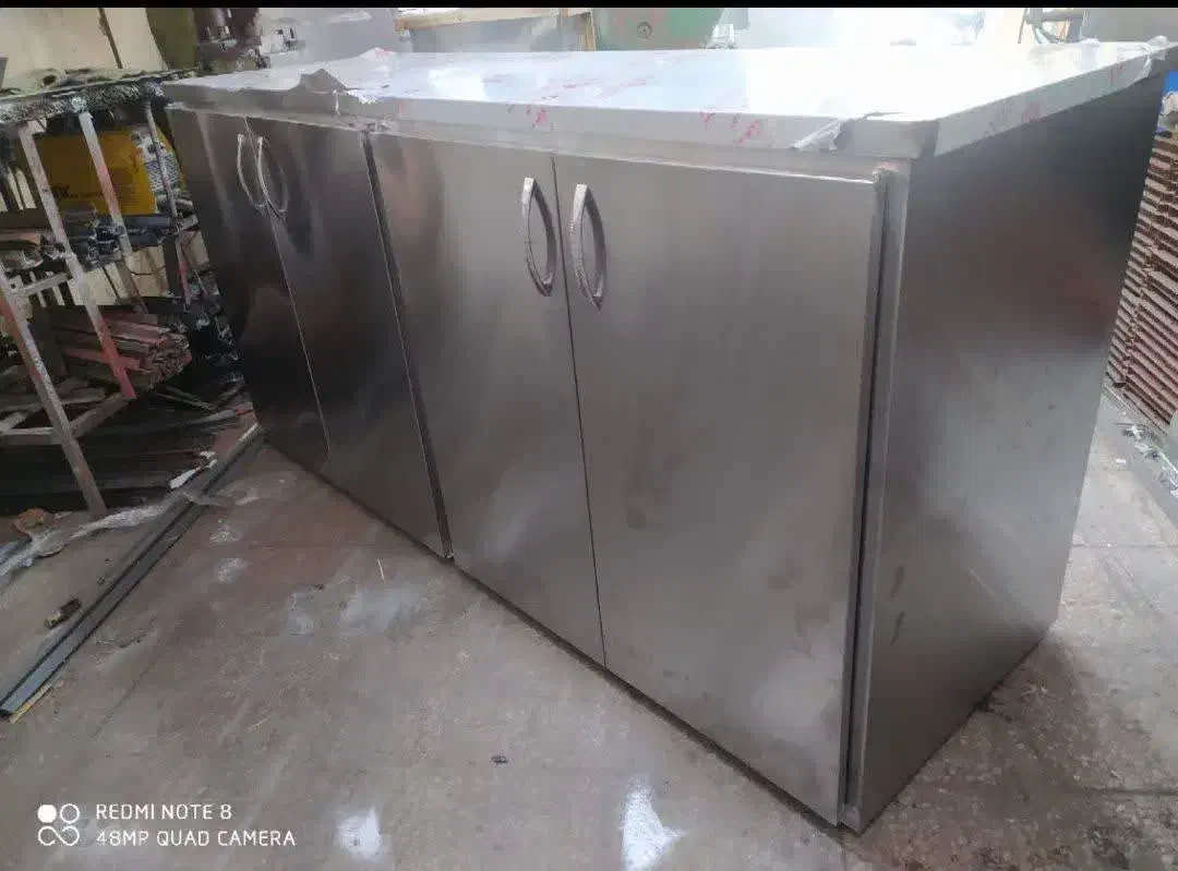 میز استیل سینک وان هود میزکار کابینت ترولی آبچکان|کافیشاپ و رستوران|قم, قلعه صدری|دیوار